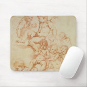 Engel, Anfang des 17. Jahrhunderts (rote Kreide Mousepad (Mit Mouse)