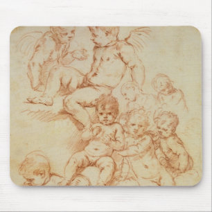 Engel, Anfang des 17. Jahrhunderts (rote Kreide Mousepad