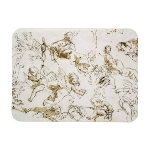 Engel, Anfang des 18. Jahrhunderts (Feder- und Magnet