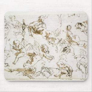 Engel, Anfang des 18. Jahrhunderts (Feder- und Mousepad