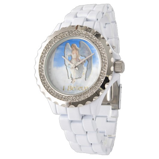 Engel Armbanduhr (Schrägansicht)