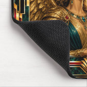 Engel, Art Deco Mythisch Mousepad (Ecke)