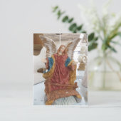 Engel auf Brücke Postkarte (Stehend Vorderseite)