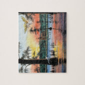 Engel auf dem Bayou Puzzle (Vertikal)