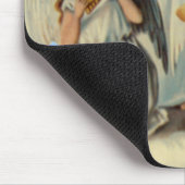 Engel auf einer Cloud-Maus-Pad Mousepad (Ecke)