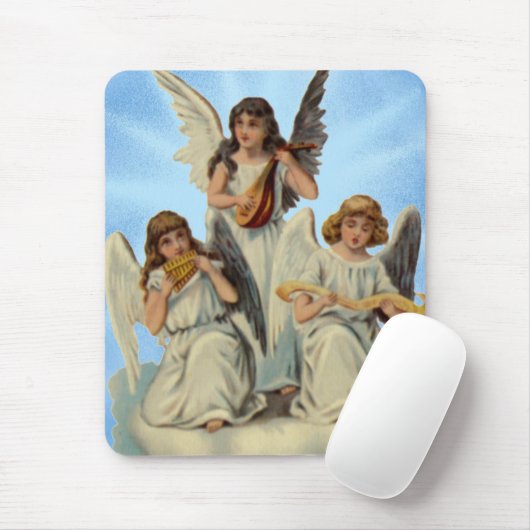 Engel auf einer Cloud-Maus-Pad Mousepad (Mit Mouse)