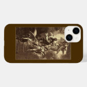 Engel auf einer himmlischen Leiter Case-Mate iPhone Hülle (Rückseite (Horizontal))