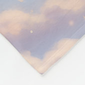 Engel auf einer Wolke - Süße Träume Fleecedecke (Ecke)
