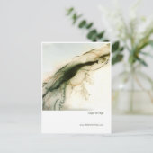 Engel auf Hoch Postkarte (Stehend Vorderseite)