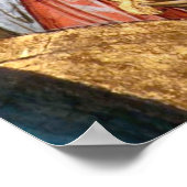 Engel aus der orthodoxen Schriftzeichen der Großen Poster (Ecke)