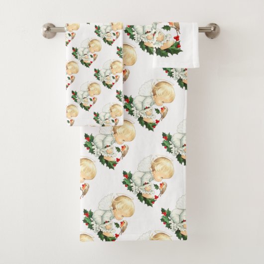 Engel Badhandtuch Set (Insitu)