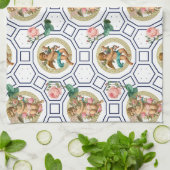 Engel, Barock, Rokoko, Vintag, Geschirrtuch (Gefaltet)