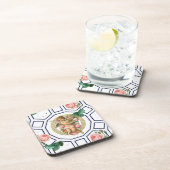 Engel, Barock, Rokoko, Vintag, Getränkeuntersetzer (Rechte Seite)