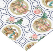 Engel, Barock, Rokoko, Vintag, Kurzer Tischläufer (Ecke)