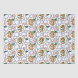 Engel, Barock, Rokoko, Vintag, Seidenpapier