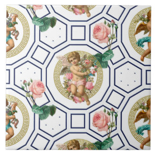 Engel,Barock,rokoko,vintage, Fliese