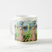 Engel beim Gebet Kaffeetasse (Vorderseite Links)