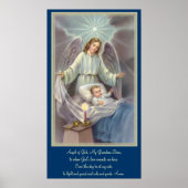 Engel-Beobachtung eines Kindes Poster (Vorne)