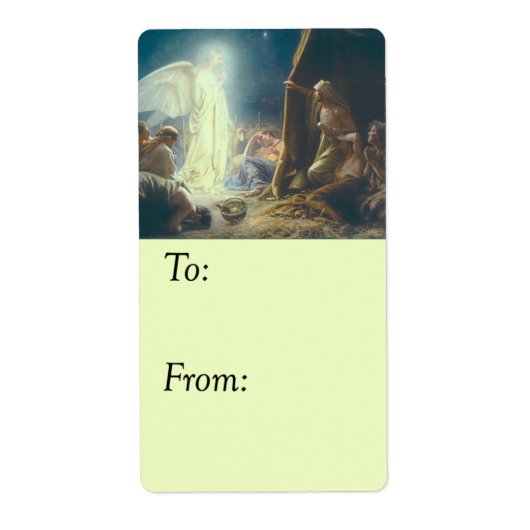 Engel besucht Schäfer-Vintagen Geschenk-Umbau (Vorne)