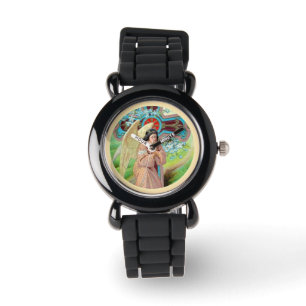 Engel betend armbanduhr