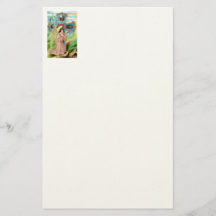 Engel betend briefpapier