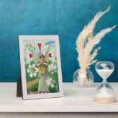 Engel betend fotoplatte (Seite)