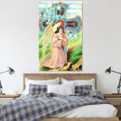 Engel betend leinwanddruck (Insitu (Schlafzimmer))