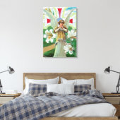 Engel betend leinwanddruck (Insitu (Schlafzimmer))