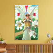 Engel betend leinwanddruck (Insitu (Wohnzimmer))