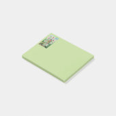 Engel betend post-it klebezettel (angewinkelt)