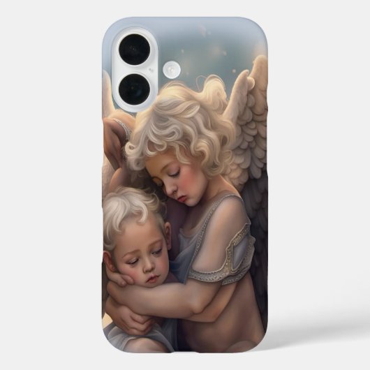 Engel Bibelverse Case-Mate iPhone Hülle (Rückseite)