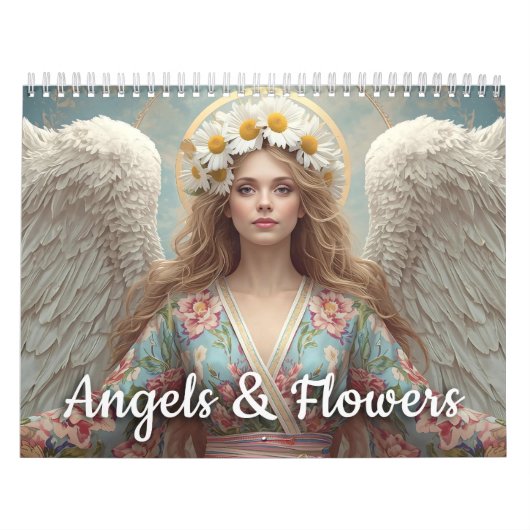 Engel & Blumen Kalender (Titelbild)