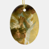Engel Bouguereau Keramik Ornament (Hinten)