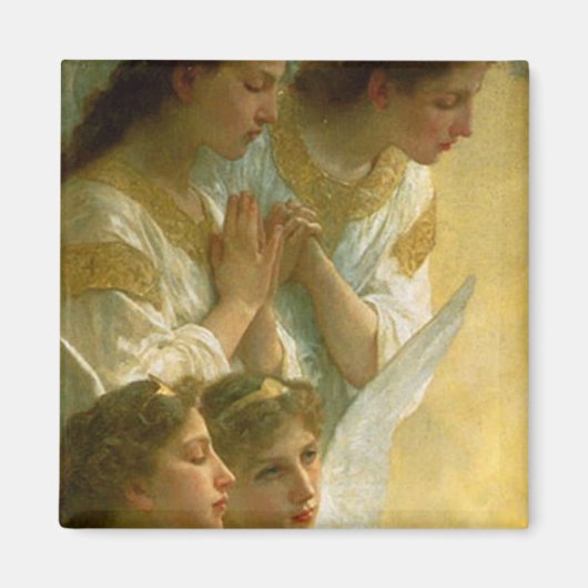Engel Bouguereau Magnet (Vorne)