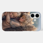 Engel Case-Mate iPhone Hülle (Rückseite (Horizontal))