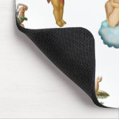 Engel Cherub antik Mousepad (Ecke)