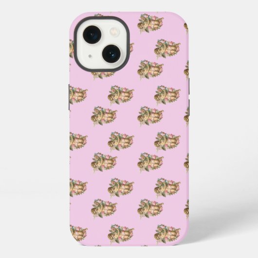 Engel Cherub rosa iPhone Hülle (Rückseite)