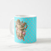 Engel / Cherub - Vintage Kaffeetasse (Vorderseite Links)