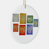 Engel Color Series Ornament (Rechts)