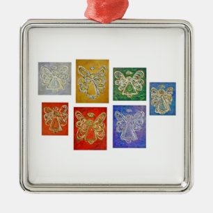 Engel Color Series Ornaments Ornament Aus Metall