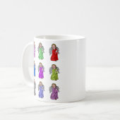 Engel Cupids Cherubs Kaffeetasse (Vorderseite Links)