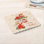 Engel dekorieren den Weihnachtsbaum-Untersetzer Untersetzer (angewinkelt)