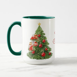 Engel dekorieren die Weihnachtsbaum-Tasse Tasse
