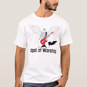 Engel der Anbetung - rote Gitarre T-Shirt