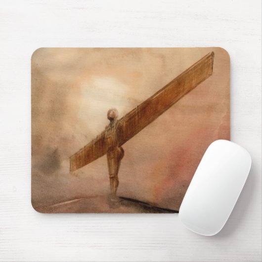 Engel der angepassten Damen-Nordmausunterlage Mousepad (Mit Mouse)