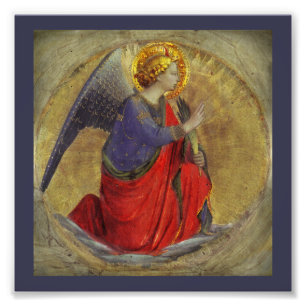 Engel der Ankündigung durch Fra Angelico Fotodruck
