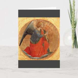 Engel der Annunziation c1437 Feiertagskarte