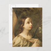 Engel der Annunziation Postkarte (Vorne/Hinten)