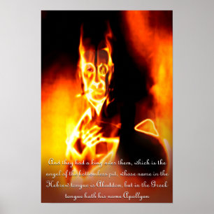 Engel der bodenlosen Grube (Poster) Poster