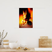 Engel der bodenlosen Grube (Poster) Poster (Küche)